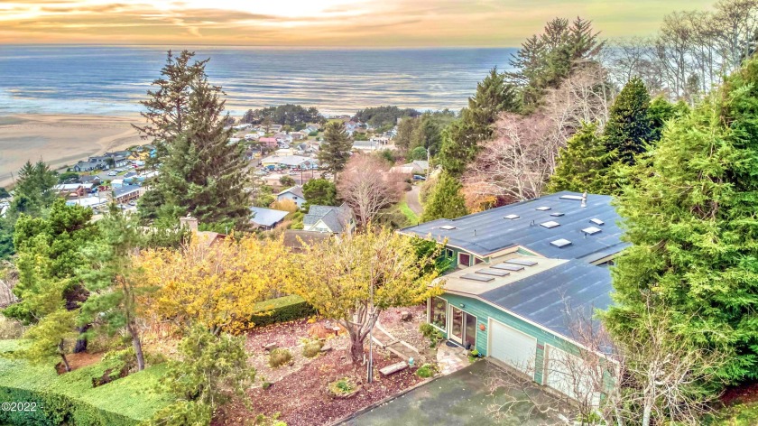 Enjoy Spectacular Ocean and Bay views from this Horizon Hill - Beach Home for sale in Yachats, Oregon on Beachhouse.com