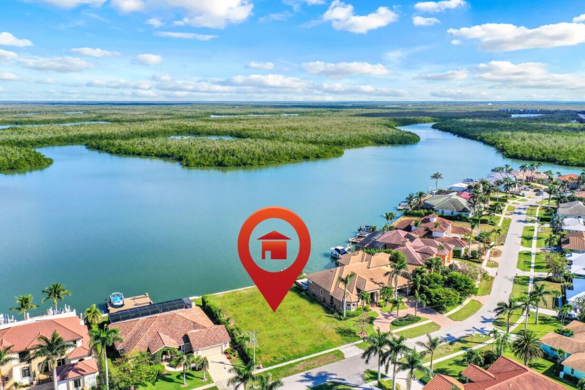 Expansive unobstructed views of Marco River from a large direct - Beach Lot for sale in Marco Island, Florida on Beachhouse.com