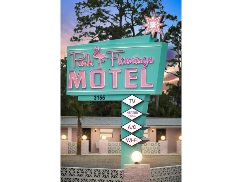 Welcome to The Pink Flamingo Motel, a fully renovated and - Beach Commercial for sale in Port St Joe, Florida on Beachhouse.com