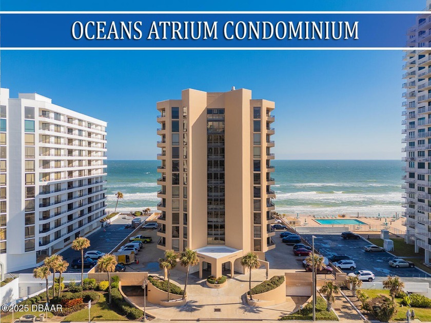 OPPORTUNITY AWAITS at OCEANS ATRIUM#1201-TOP FLOOR living in the - Beach Condo for sale in Daytona Beach Shores, Florida on Beachhouse.com