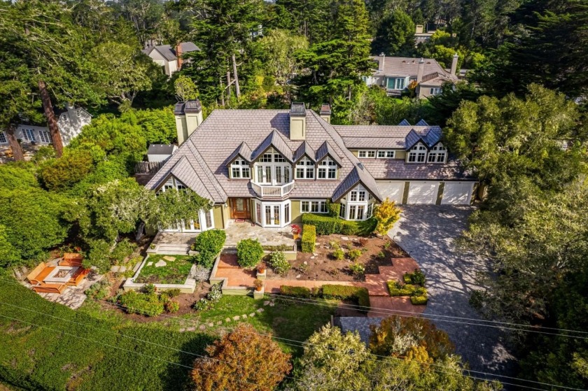 Offering a wonderful combination of English Manor architectural - Beach Home for sale in Pebble Beach, California on Beachhouse.com