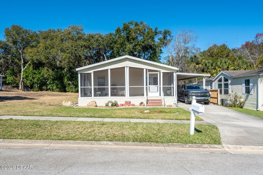 Welcome to this Upscale manufactured community where you own - Beach Home for sale in Daytona Beach, Florida on Beachhouse.com