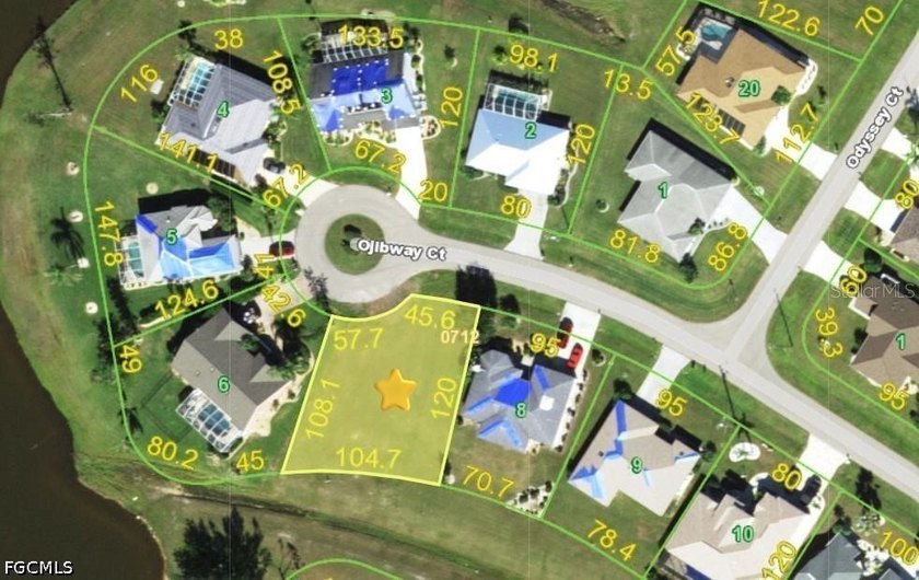 Beautiful cul-de-sac lot in Deep Creek Section 23 with Southern - Beach Lot for sale in Punta Gorda, Florida on Beachhouse.com