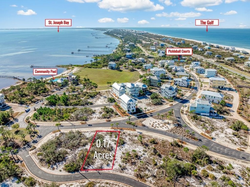 Bay lot with possible bay and gulf views, close to the clubhouse - Beach Lot for sale in Port St Joe, Florida on Beachhouse.com