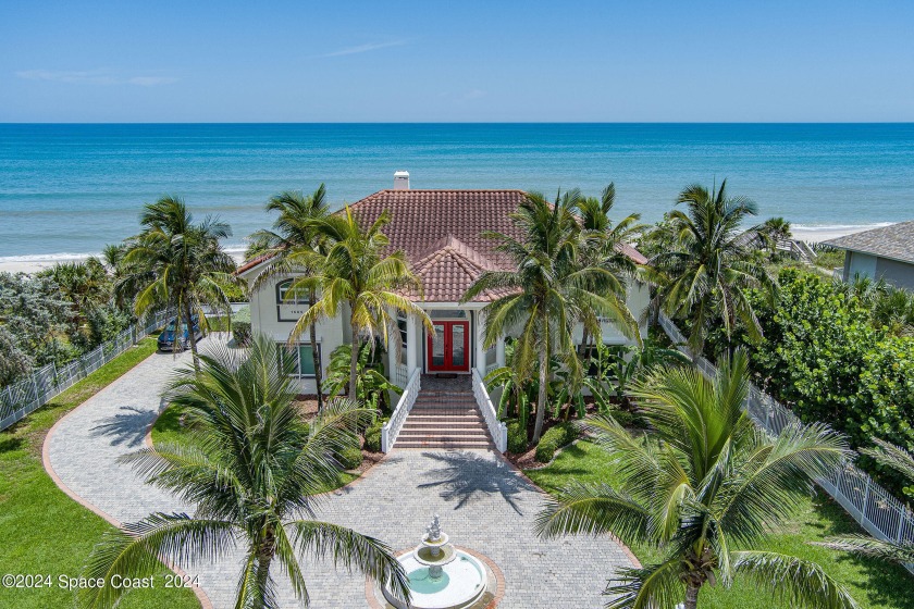 Welcome to your exquisite Spanish-Style Waterfront Retreat! This - Beach Home for sale in Satellite Beach, Florida on Beachhouse.com