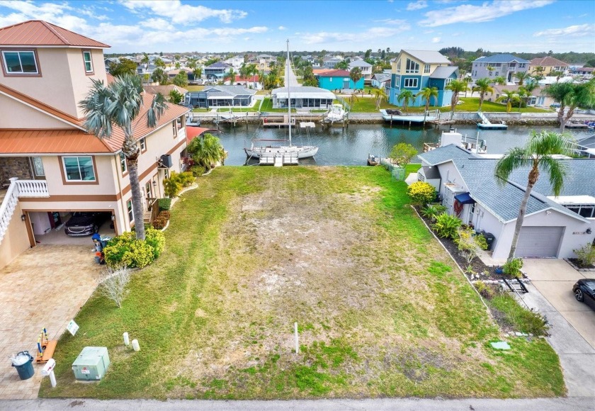 Indulge in Waterfront Luxury! An extraordinary waterfront parcel - Beach Lot for sale in Hudson, Florida on Beachhouse.com