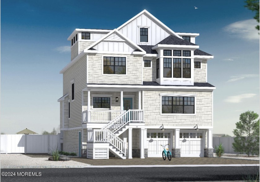 Brand New, coastal inspired seashore retreat! Discover peaceful - Beach Home for sale in Ortley Beach, New Jersey on Beachhouse.com