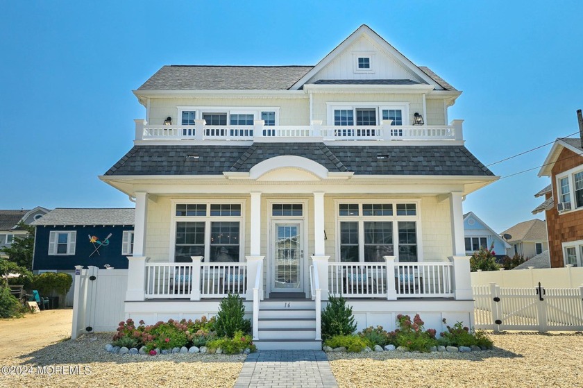 Special 6-year-old ocean block shore colonial with all the bells - Beach Home for sale in Lavallette, New Jersey on Beachhouse.com