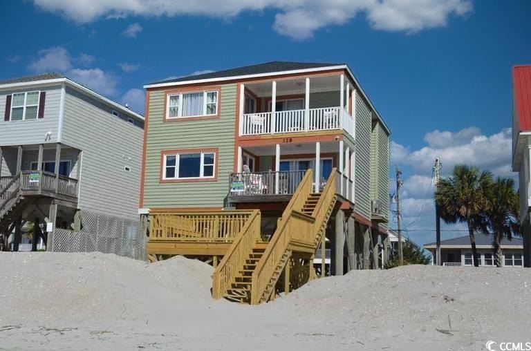 OCEANFRONT 6-Bedroom Home Just Steps from Garden City's - Beach Home for sale in Garden City Beach, South Carolina on Beachhouse.com