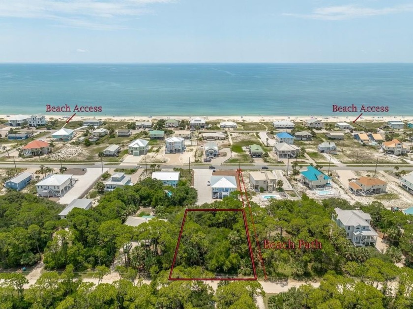 St. George Island residential lot, located on East Pine Ave, a - Beach Lot for sale in St. George Island, Florida on Beachhouse.com