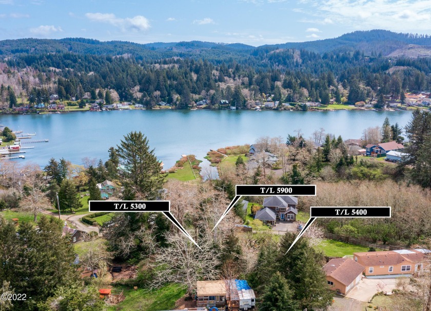 3 Contiguous DEVILS LAKE & MOUNTAIN VIEW lots totaling over a - Beach Lot for sale in Neotsu, Oregon on Beachhouse.com
