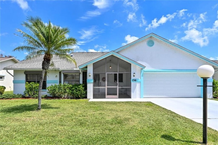 This lovely home features an open floor plan and a golf course - Beach Home for sale in Naples, Florida on Beachhouse.com