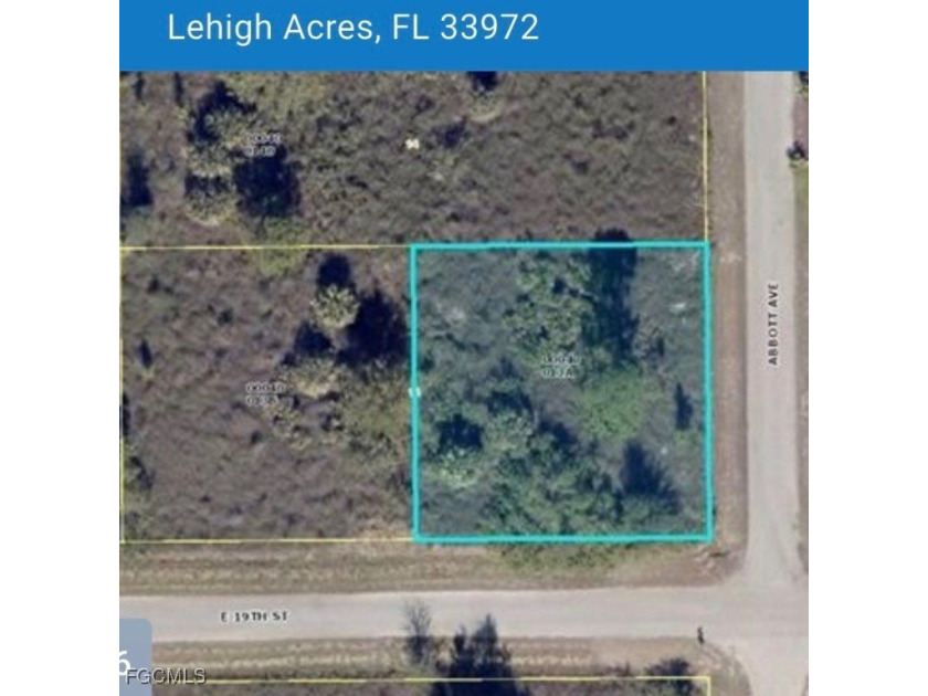 vacant lot in Lehigh Acres. Perfectly located in a quiet - Beach Lot for sale in Lehigh Acres, Florida on Beachhouse.com