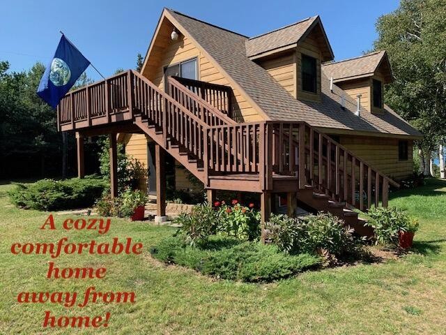 A well maintained 2 bedroom home with detached 3 car garage with - Beach Home for sale in Grand Marais, Michigan on Beachhouse.com