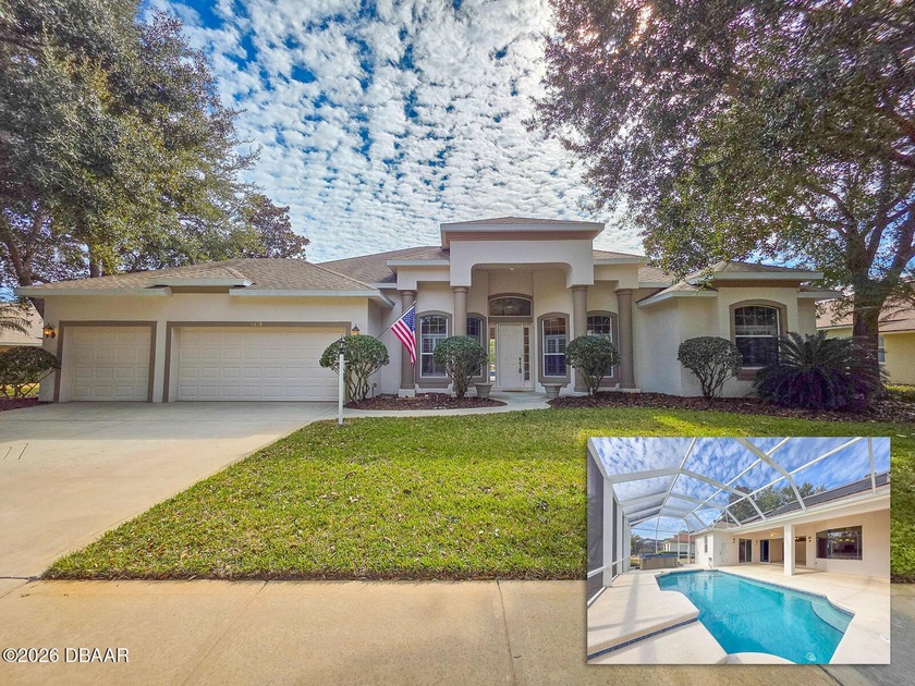 Beautiful 3-bedroom, 3-bath pool home, located in the exclusive - Beach Home for sale in Ormond Beach, Florida on Beachhouse.com