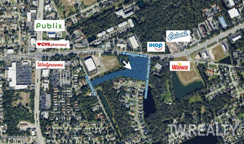 This 6.85-acre prime commercial land parcel is strategically - Beach Acreage for sale in Ormond Beach, Florida on Beachhouse.com