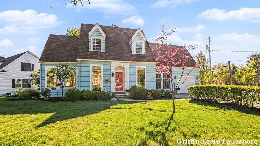 This cottage style home is as special on the inside as the - Beach Home for sale in Grand Haven, Michigan on Beachhouse.com