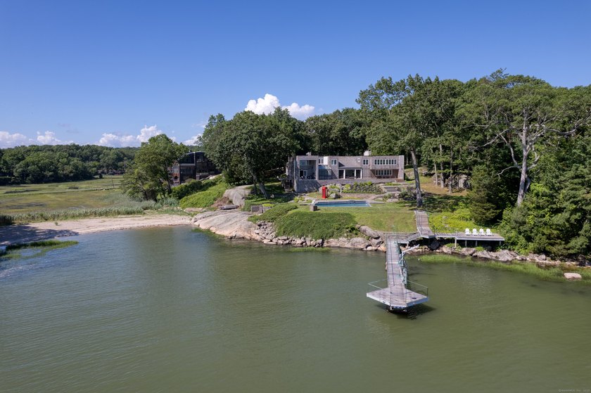 Exceptional Contemporary Direct Waterfront Estate. Located in - Beach Home for sale in Guilford, Connecticut on Beachhouse.com