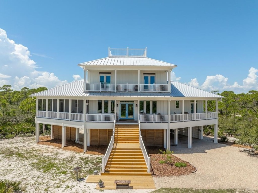 Newly renovated 4-bedroom, 4.5-bath first tier home offers - Beach Home for sale in St. George Island, Florida on Beachhouse.com