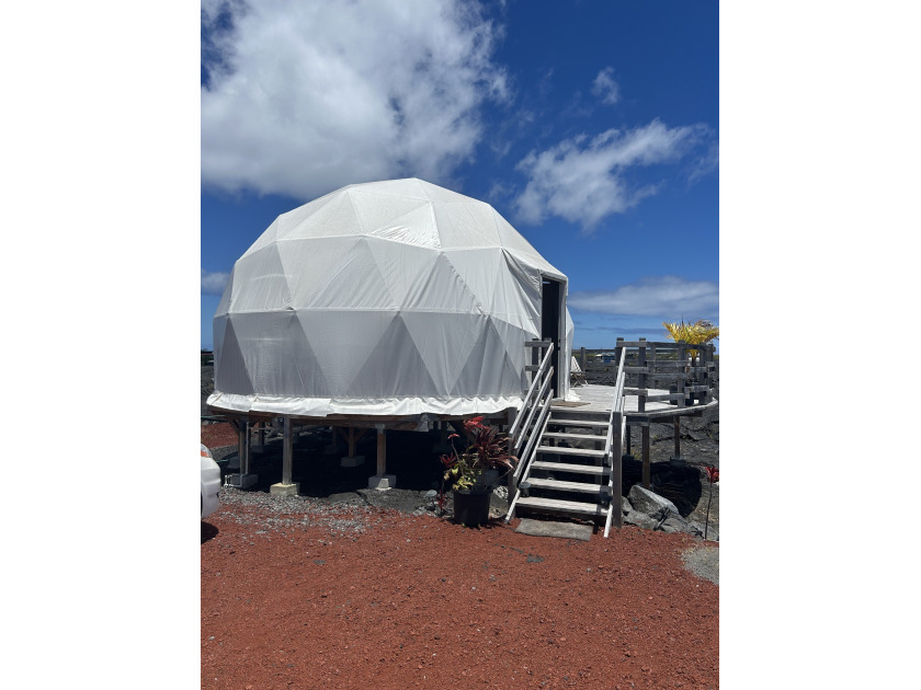 15,000 sq ft of Paradise! A unique combination of a Geodesic - Beach Lot for sale in Pahoa, Hawaii on Beachhouse.com