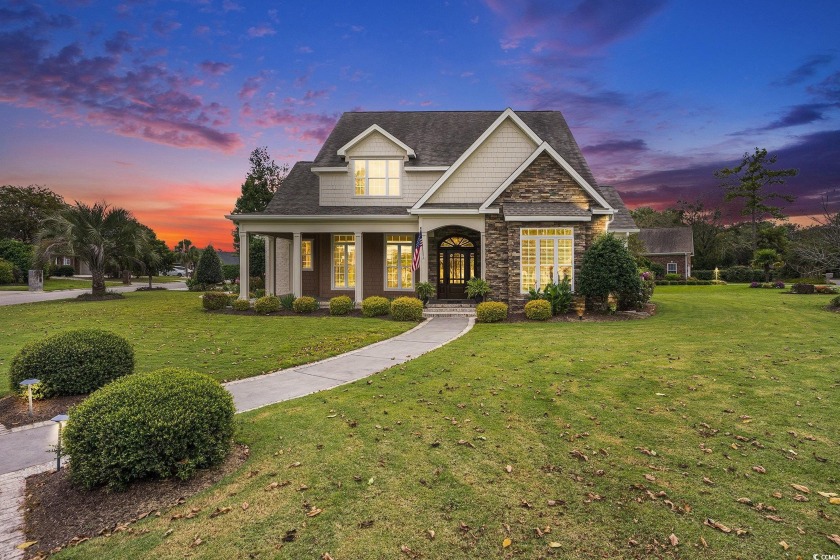 This custom-built 4-bedroom, 4.5-bathroom home sits on a corner - Beach Home for sale in Longs, South Carolina on Beachhouse.com