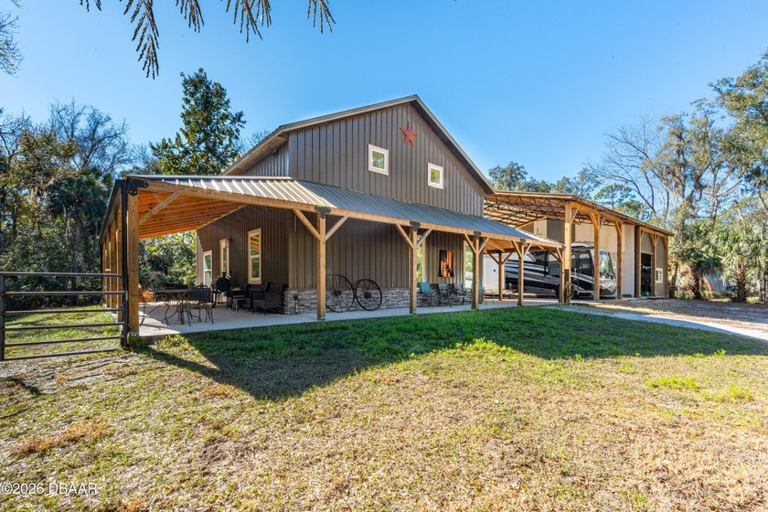 Stunning ICF-Built Fortress Home on 1.5 Secluded Acres - Move-In - Beach Home for sale in Edgewater, Florida on Beachhouse.com