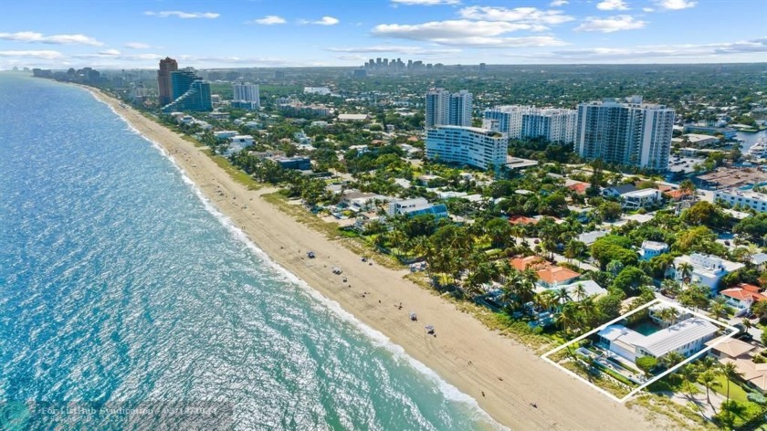 Rare  & valuable 75 ft of prime oceanfront directly on the sand - Beach Home for sale in Fort Lauderdale, Florida on Beachhouse.com