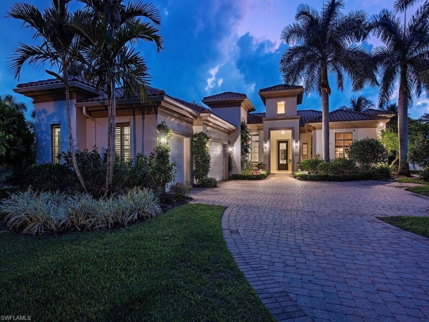 This exceptional custom home is set apart by its location on a - Beach Home for sale in Naples, Florida on Beachhouse.com