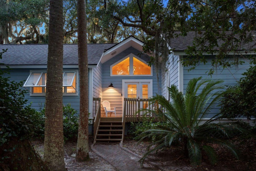 Set back a bit from the road and nestled along the 2nd fairway - Beach Home for sale in Seabrook Island, South Carolina on Beachhouse.com