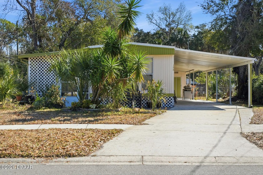 No lot rent and no HOA! Enjoy affordable Florida living in this - Beach Home for sale in Port Orange, Florida on Beachhouse.com
