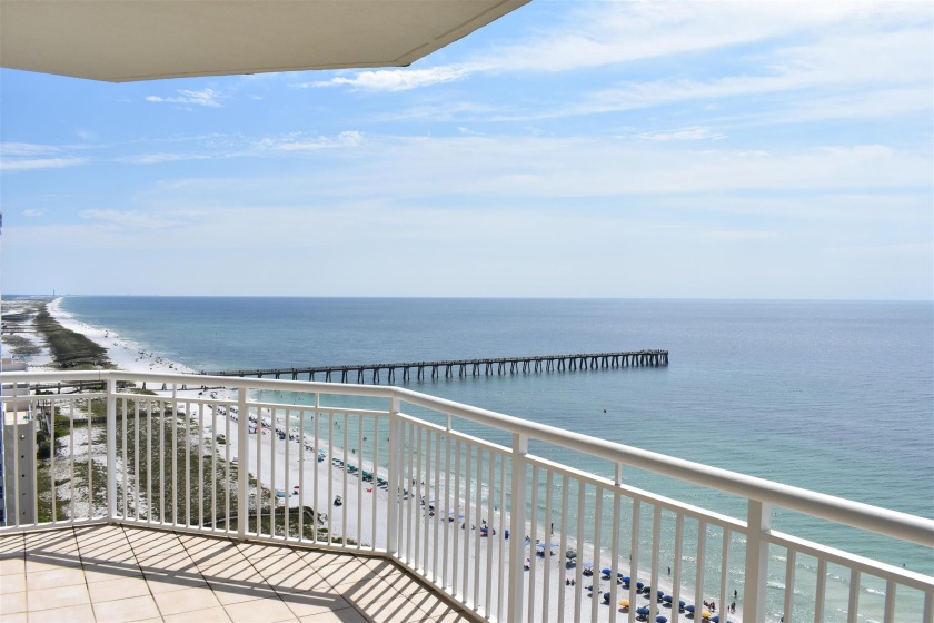 Panoramic water views in all directions from this 17th floor - Beach Home for sale in Navarre Beach, Florida on Beachhouse.com