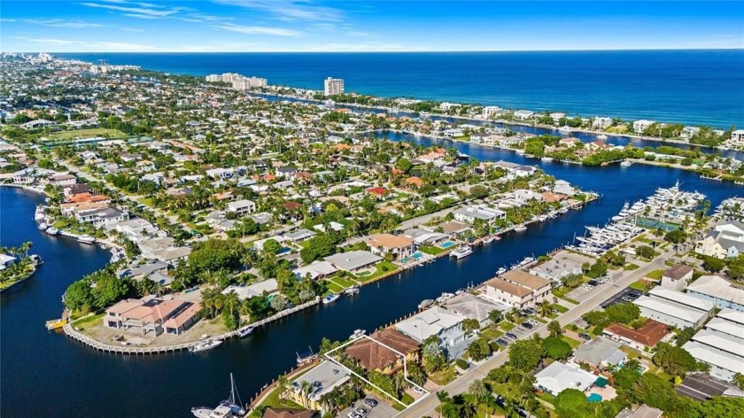This is a truly rare property.  Located on the widest canal - Beach Home for sale in Lighthouse Point, Florida on Beachhouse.com