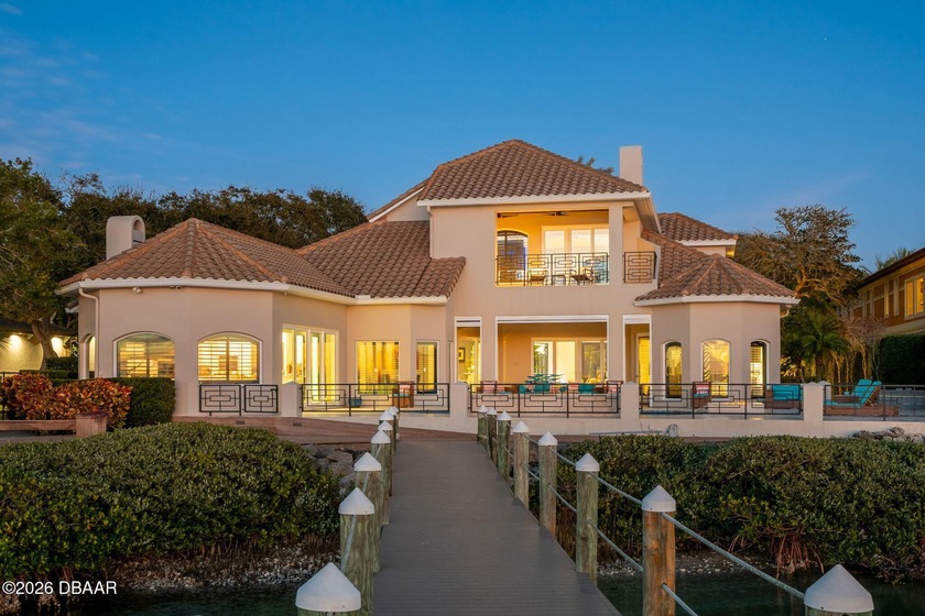 Discover waterfront living at it's finest in this absolutely - Beach Home for sale in Ponce Inlet, Florida on Beachhouse.com