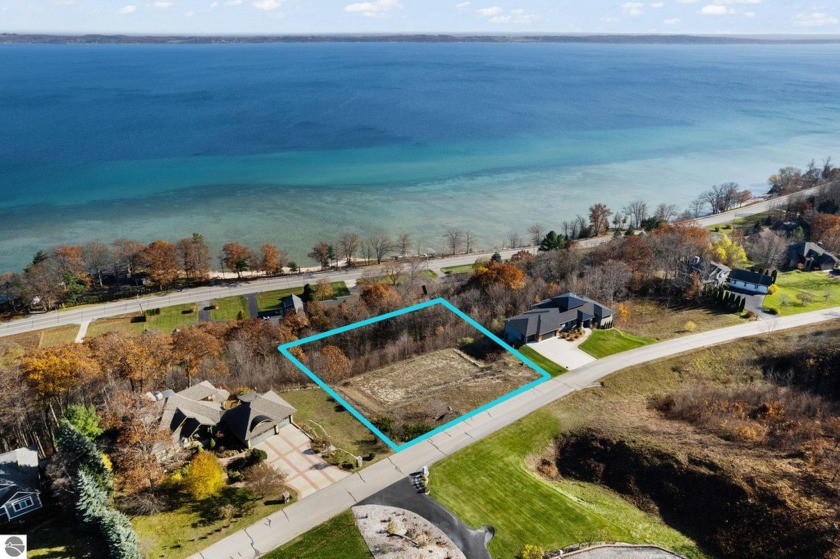 Enjoy stunning, expansive, 180-degree views of West Grand - Beach Lot for sale in Traverse City, Michigan on Beachhouse.com