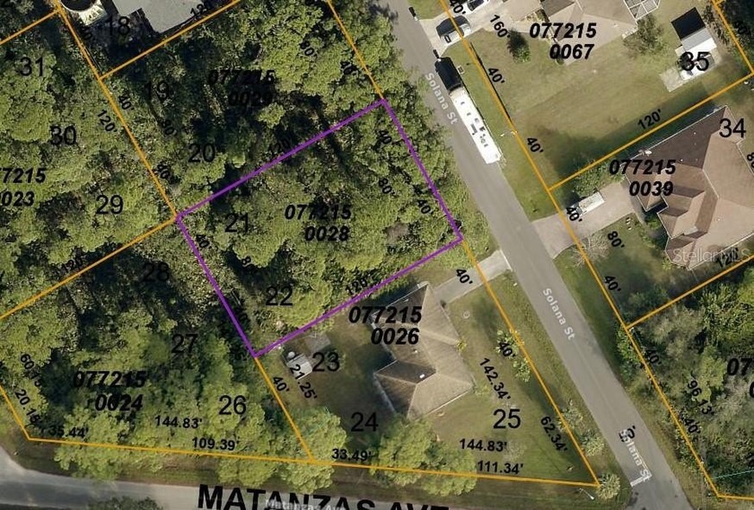 This Residential Lot sits in a quiet neighborhood in Warm - Beach Lot for sale in North Port, Florida on Beachhouse.com