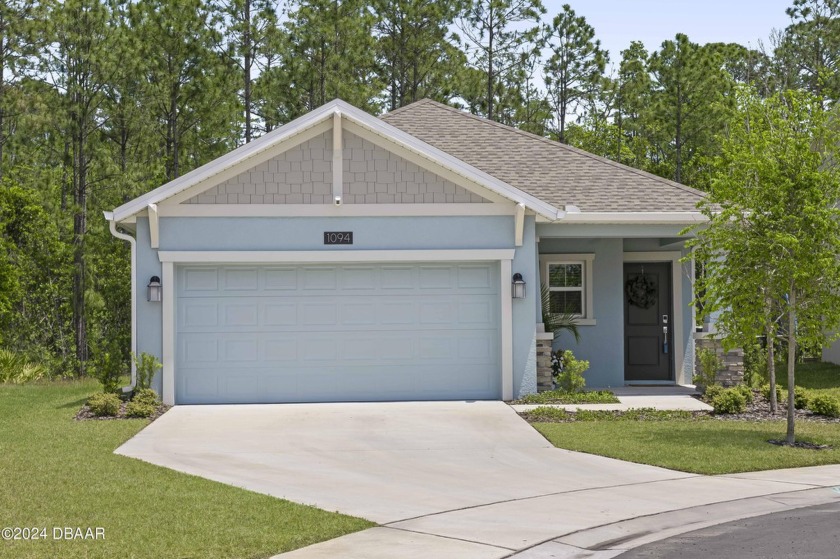 Resting on a beautiful 40' preserve lot on a cul-de-sac street - Beach Home for sale in Daytona Beach, Florida on Beachhouse.com