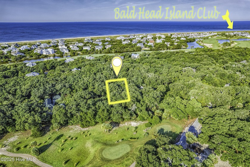 Located on the 15th tee box of the beautiful golf course sits - Beach Lot for sale in Bald Head Island, North Carolina on Beachhouse.com