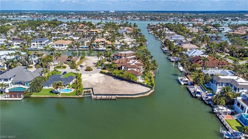 One of the most outstanding waterfront locations in Aqualane - Beach Lot for sale in Naples, Florida on Beachhouse.com