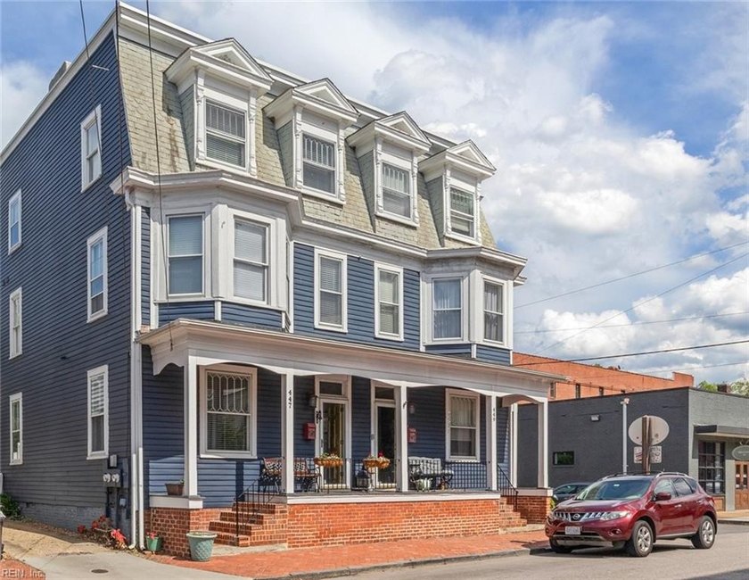 Large 3 story 1870's Victorian home with 4 bedroom and 3.5 - Beach Condo for sale in Portsmouth, Virginia on Beachhouse.com