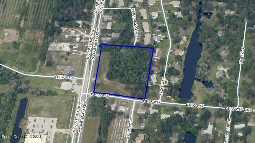 6.33 acres of vacant commercial land with 600+ feet of road - Beach Commercial for sale in Merritt Island, Florida on Beachhouse.com