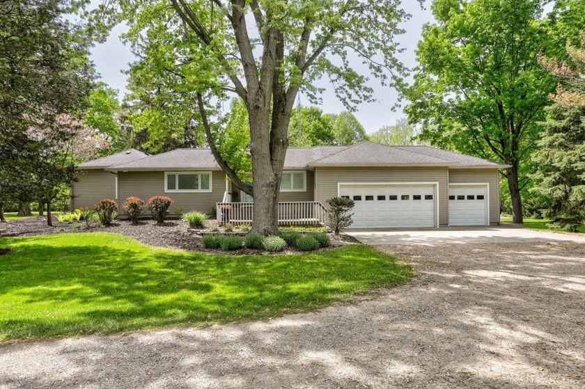 Enjoy this peaceful setting (3.3 acres) just two and a half - Beach Home for sale in South Haven, Michigan on Beachhouse.com