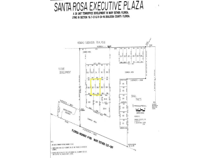 Rare Opportunity to build your Professional Office in the Santa - Beach Lot for sale in Mary Esther, Florida on Beachhouse.com