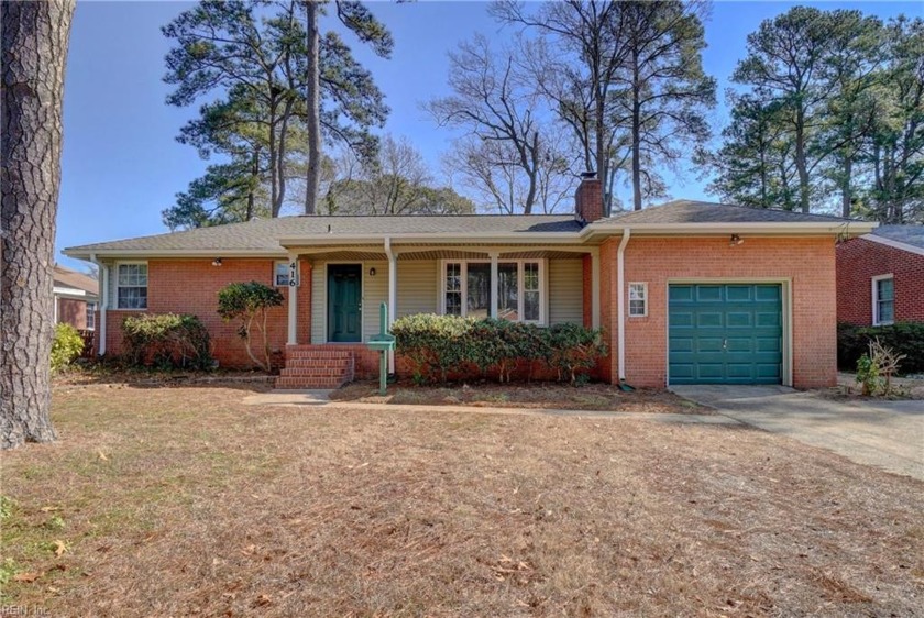 CHARMING AND EXTREMELY WELL BUILT BRICK RANCH OFFERS 2 BEDROOMS - Beach Home for sale in Portsmouth, Virginia on Beachhouse.com
