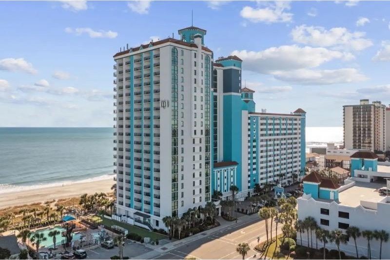 Beautifully renovated oceanfront unit at super popular Caribbean - Beach Condo for sale in Myrtle Beach, South Carolina on Beachhouse.com