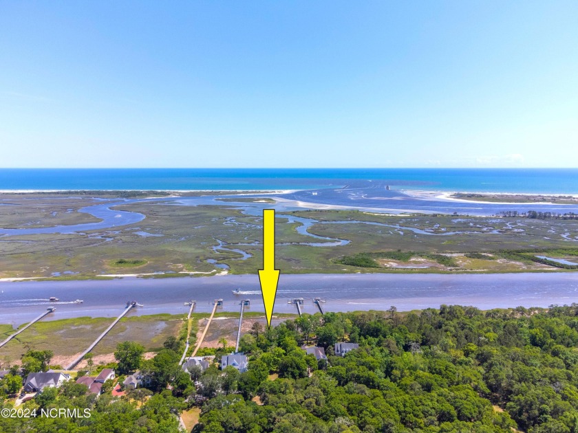 SEAS THE DAY and the OPPORTUNITY for an EXTRAORDINARY ICW front - Beach Lot for sale in Calabash, North Carolina on Beachhouse.com