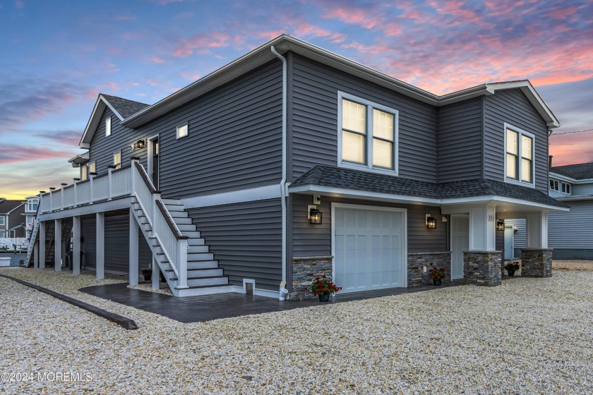 Large Luxurious Lagoon Home  in OB3 on OWNED LAND.  Built in - Beach Home for sale in Lavallette, New Jersey on Beachhouse.com