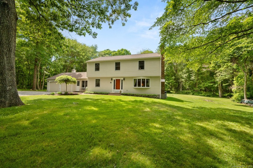Terrific 4 BR Colonial on 2.8 sprawling level acres located at - Beach Home for sale in Old Lyme, Connecticut on Beachhouse.com
