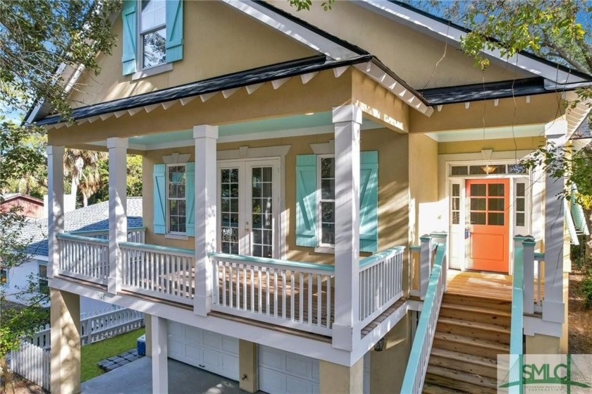 This beautiful 4 bedroom, 3 full bath Tybee home is the perfect - Beach Home for sale in Tybee Island, Georgia on Beachhouse.com