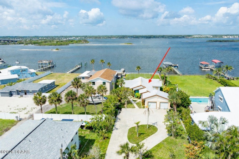 This riverfront home, which has great potential as an  nestled - Beach Home for sale in Port Orange, Florida on Beachhouse.com