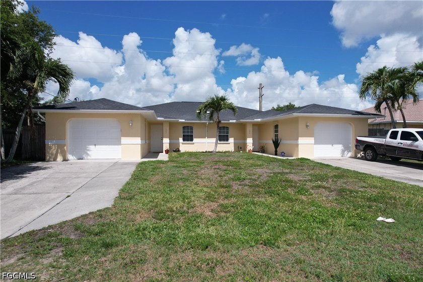 Spacious Duplex! 2 units with 1225 sq, feet each and 3 bedrooms - Beach Home for sale in Cape Coral, Florida on Beachhouse.com